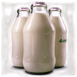 Milk Bottle PNG qhl43 PNG