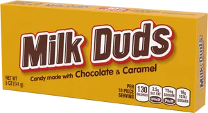 Milk Duds Candy Box PNG Image
