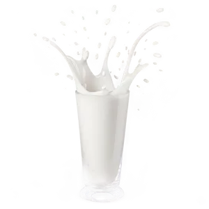 Milk Glass Splash Png 14 PNG Image