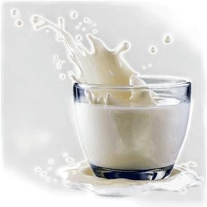 Milk Splash Vector PNG 05252024 PNG
