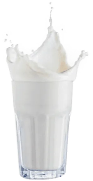 Milk Splashin Glass PNG Image