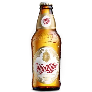 Miller High Life Holiday Edition Png 06272024 PNG Image