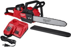 Milwaukee Cordless Chainsawand Battery Kit PNG image with transparent background
