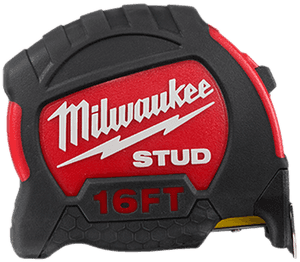 Milwaukee Stud Tape Measure16ft PNG image with transparent background