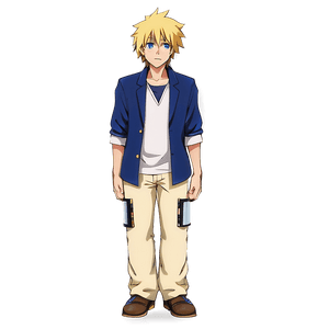 Minato Character Art PNG skc50 PNG image with transparent background