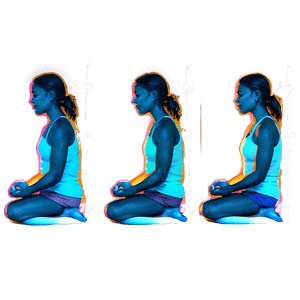Mindful Meditation Steps PNG 17 PNG