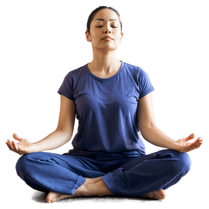 Mindful Meditation Steps PNG sow PNG