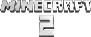 Minecraft_2_ Logo_ Black_ Background PNG Image