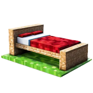 Minecraft Bed Crafting Png Wdx PNG Image