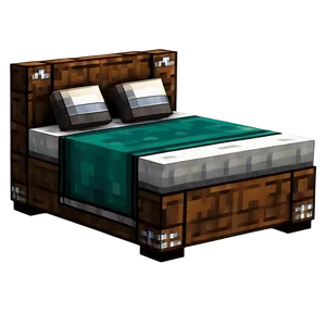 Minecraft Bed Design Png Lbx38 PNG Image