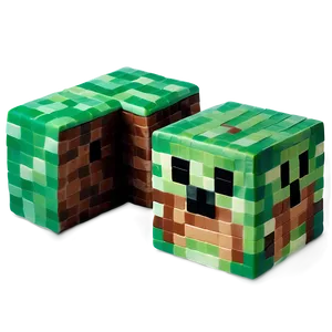 Minecraft Cake Fondant Png Lgm32 PNG Image