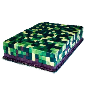 Minecraft Cake Fondant Png Lst96 PNG Image