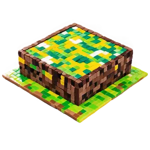 Minecraft Cake For Kids Png Iwl PNG Image