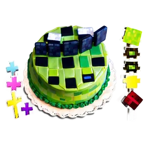 Minecraft Cake Toppers Png 31 PNG Image