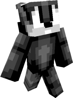 Minecraft Characterin Armor PNG Image