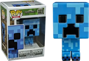 Minecraft Charged Creeper Funko Pop PNG Image