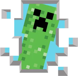 Minecraft Creeper Icon PNG Image