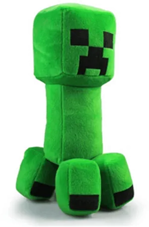 Minecraft Creeper Plush Toy PNG Image