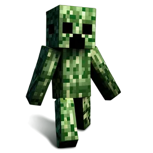 Minecraft Creeper Stalking Png 06122024 PNG Image