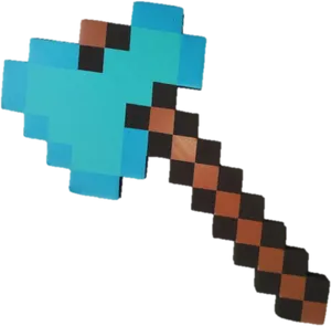 Minecraft_ Diamond_ Sword_ Graphic PNG Image