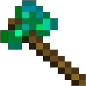 Minecraft Diamond Sword Icon PNG Image