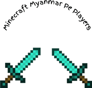 Transparent Minecraft Diamond Sword, HD Png Download PNG