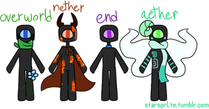 Enderman Persona - Cartoon, HD Png Download PNG