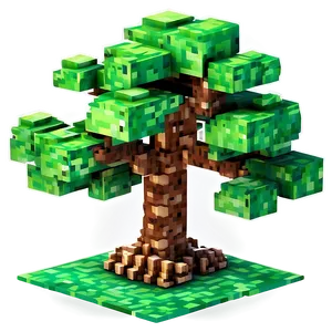 Minecraft Fantasy Tree Png Cgl PNG Image