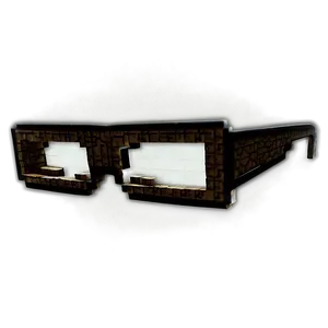 Minecraft Glasses For Reading Png Qdg PNG Image