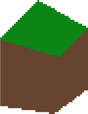 Minecraft_ Grass_ Block_ Icon PNG Image