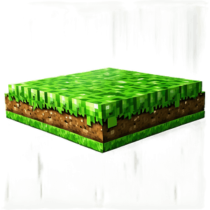 Minecraft Grass Block PNG hdr PNG