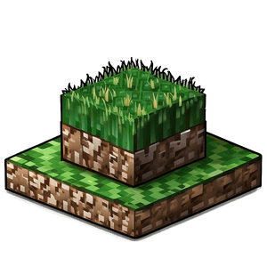 Minecraft Grass Block PNG icn35 PNG