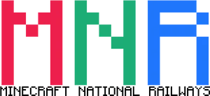 Minecraft Heart National Railways Logo PNG Image