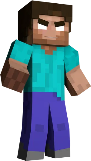 Minecraft Herobrine Character PNG Image