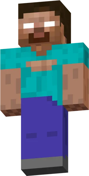 Minecraft Herobrine Mythical Character PNG Image