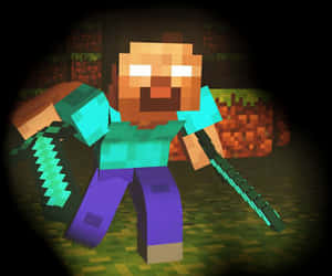 Minecraft Herobrineinthe Shadows PNG