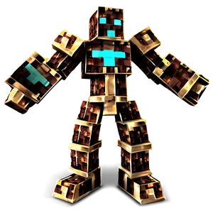 Minecraft Iron Golem Png 90 PNG Image