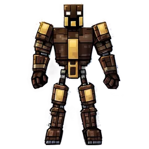 Minecraft Iron Golem Png Tom PNG Image