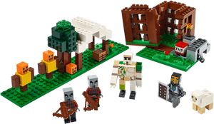 Lego Minecraft Raid Set, HD Png Download PNG
