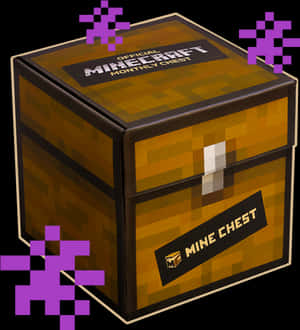 Minecraft_ Mine_ Chest_ Monthly_ Subscription_ Box PNG image with transparent background