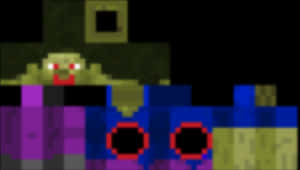 Minecraft_ Mobs_ Blurred PNG image with transparent background