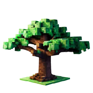 Minecraft Oak Tree Png 40 PNG Image