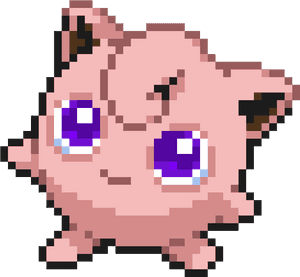 Minecraft Pixel Art Jigglypuff , Png Download - Jigglypuff Cross Stitch Pattern, Transparent Png PNG image with transparent background
