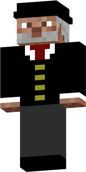 Minecraft_ Skin_ Doctor_ Theme PNG Image