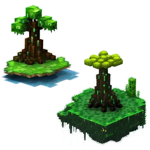 Minecraft Swamp Tree Png Nmf PNG Image