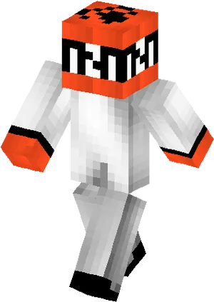 Minecraft_ T N T_ Head_ Character PNG Image