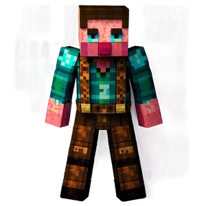 Minecraft Villager Model Png Tas9 PNG Image