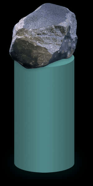 Mineral Specimenon Pedestal.jpg PNG with transparent background