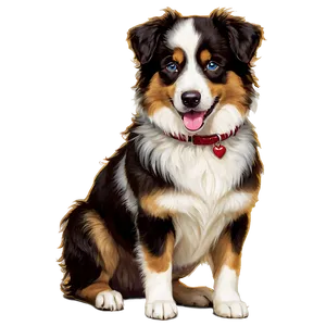 Mini Australian Shepherd Png Gyk72 PNG Image