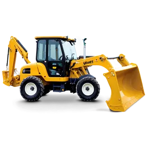 Mini Backhoe Loader Png 57 PNG Image